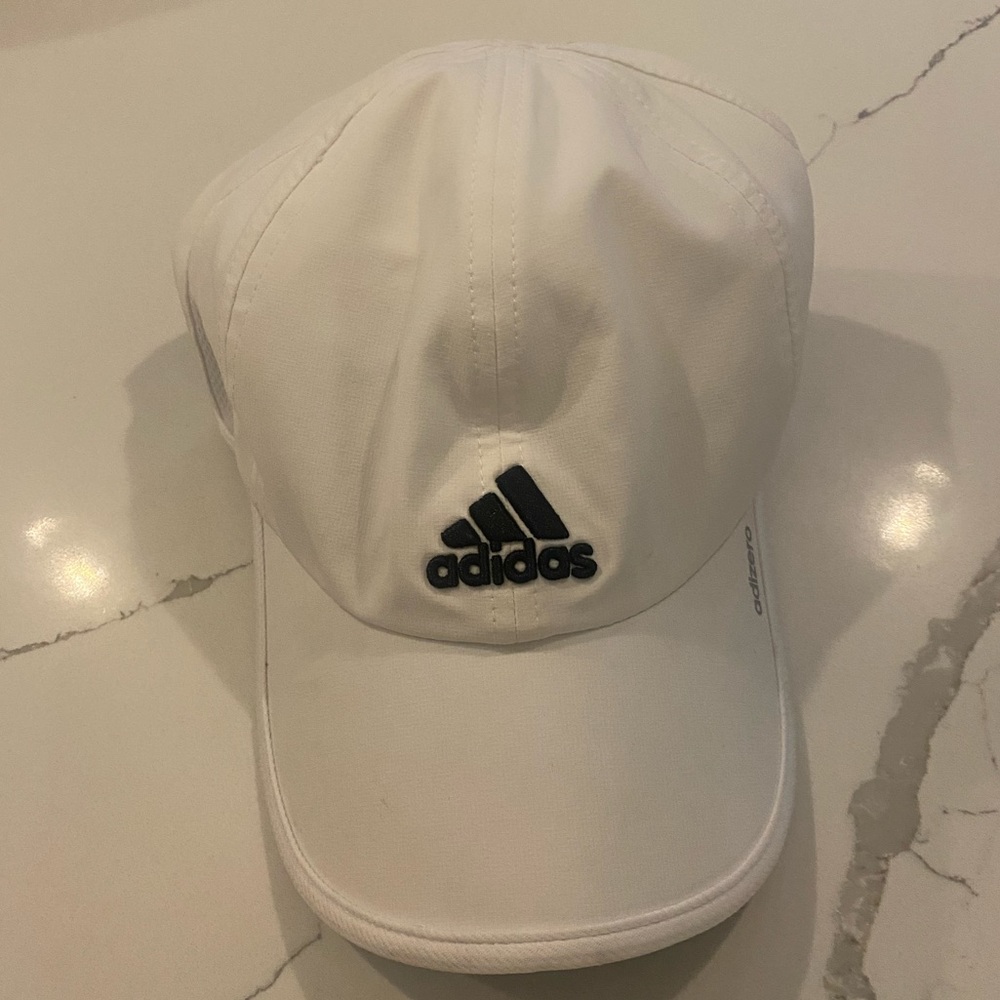 White adidas hat